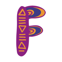 Decorative letter F
