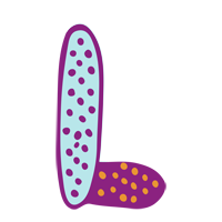 Decorative letter l